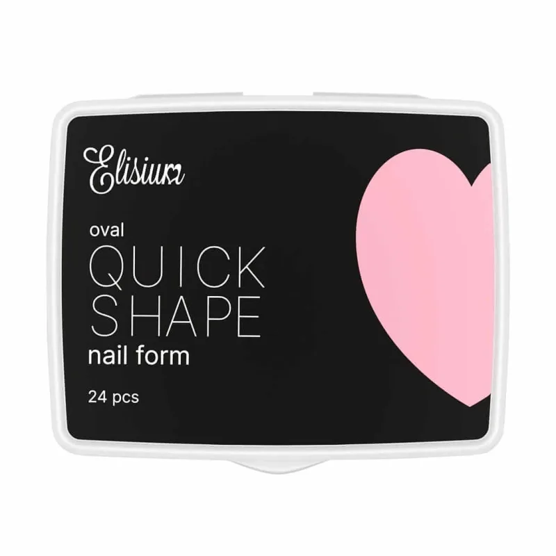 Elisium Quick Shape Nail Form Mini Oval Extensii de unghii, 24 bucăți — preț și oferte
