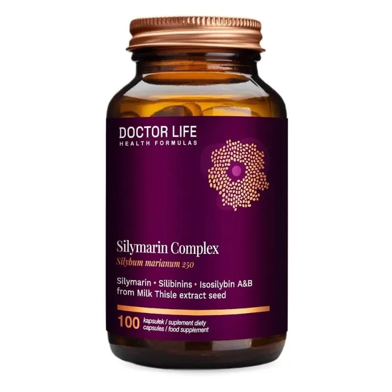 Doctor Life Silymarin Complex extract de semințe de ciulin 250mg, 100 capsule — preț și oferte