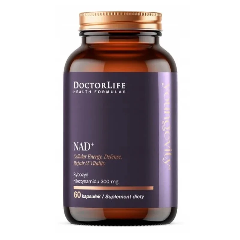 Doctor Life NAD+ Nicotinamidă Ribozidă 300mg, 60 capsule — preț și oferte