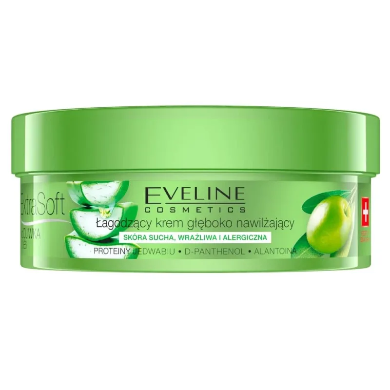 Eveline Cosmetics Extra Soft BIO Soothing Deep Moisturising Face and Body Cream, 200 ml — preț și oferte