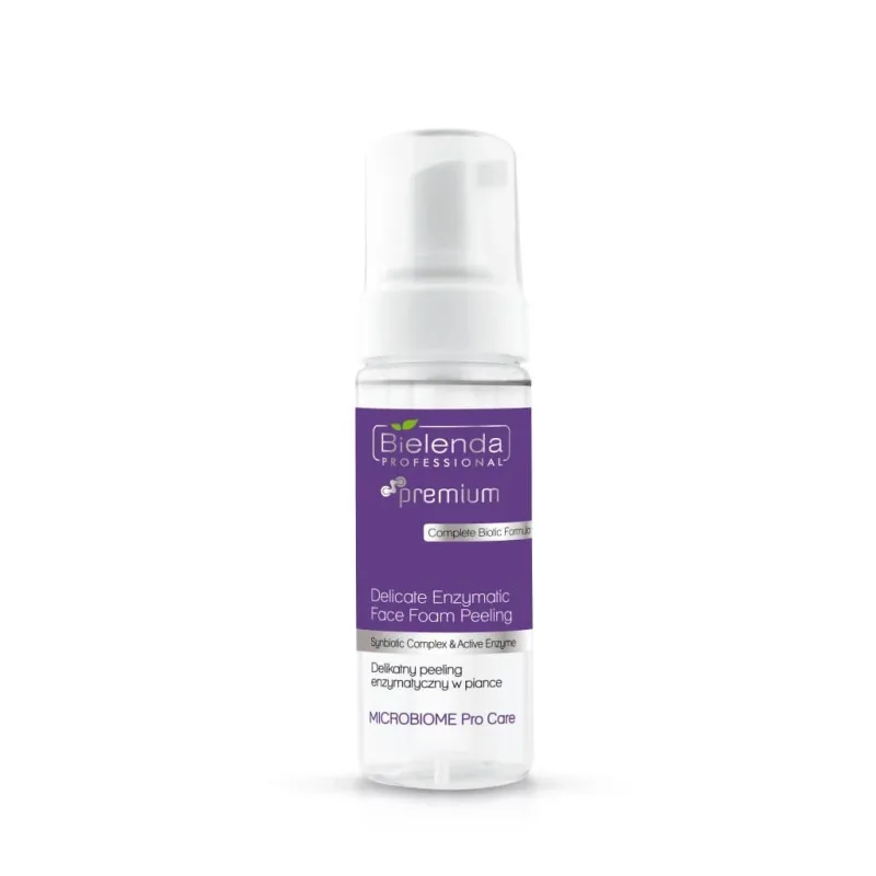 Bielenda Microbiome Peeling enzimatic în spumă, 160 ml — preț și oferte