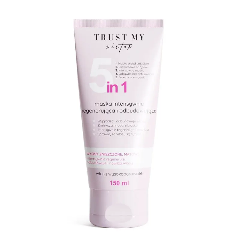 Mască 5 în 1 Trust My Sister pentru păr cu părul cu părul puternic, 150 ml — preț și oferte