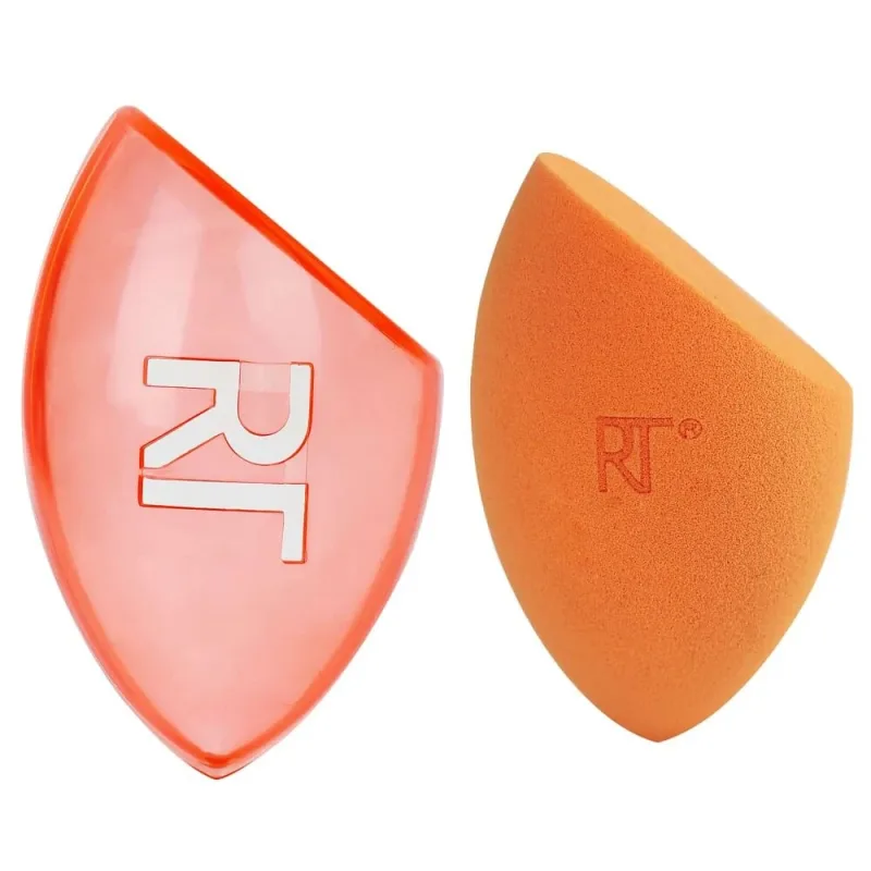 Real Techniques Miracle Complexion Sponge + cutie de călătorie pentru burete de machiaj + cutie de călătorie — preț și oferte