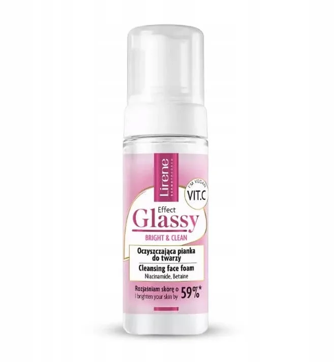 Spumă de față purificatoare Lirene Effect Glassy, 150 ml — preț și oferte