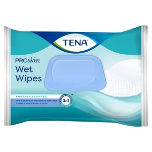 TENA Wet Wipes 2x48 șervețele umede de curățare