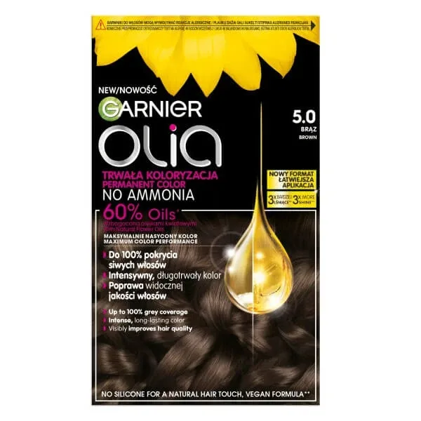 Garnier Olia Culoarea părului 5.0 Brown — preț și oferte