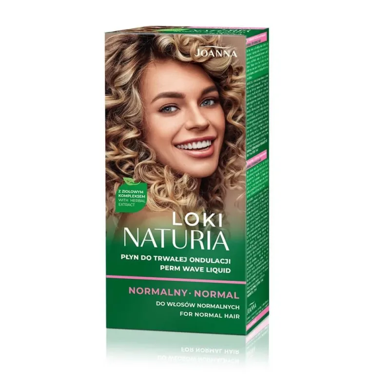 Joanna Naturia Curls Permanent Waving Liquid Normal, 2 x 75 ml — preț și oferte