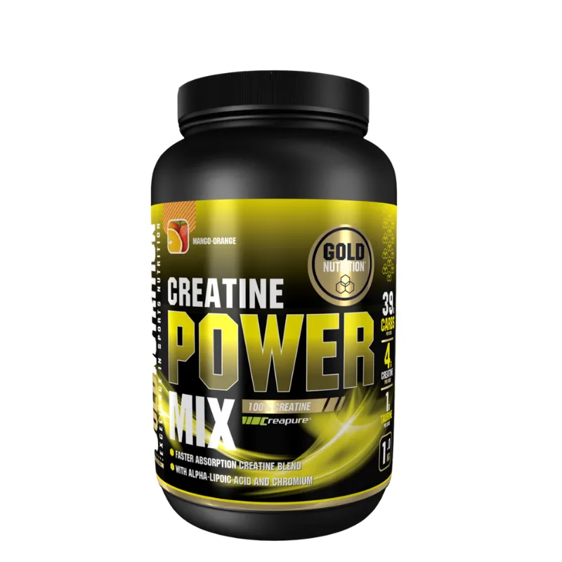 Creatine Power Mix cu aroma de mango si portocale, 1 kg, Gold Nutrition GOLD NUTRITION EEC SRL — preț și oferte
