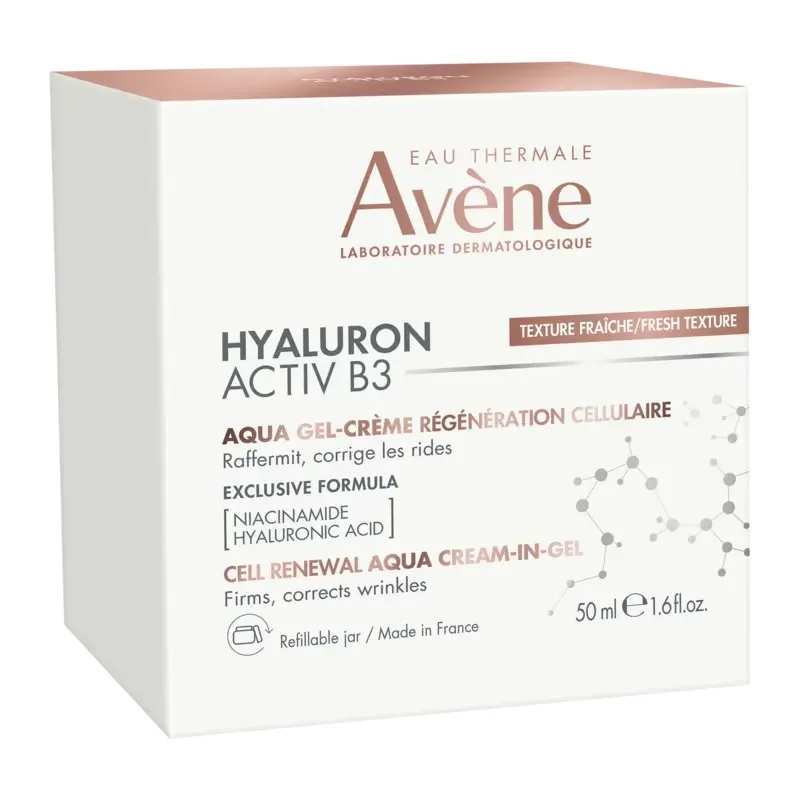 Avene Hyaluron Activ B3 Aqua-Gel Crema Pentru Regenerare Celulara 50ml — preț și oferte