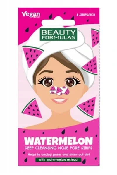 Beauty Formulas Watermelon Deep Cleansing Nose Strips, 6 bucăți — preț și oferte
