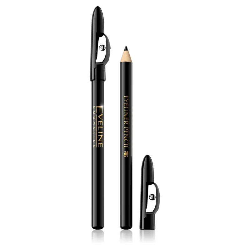 Eveline Cosmetics Creion eyeliner negru scurt, 1 buc — preț și oferte