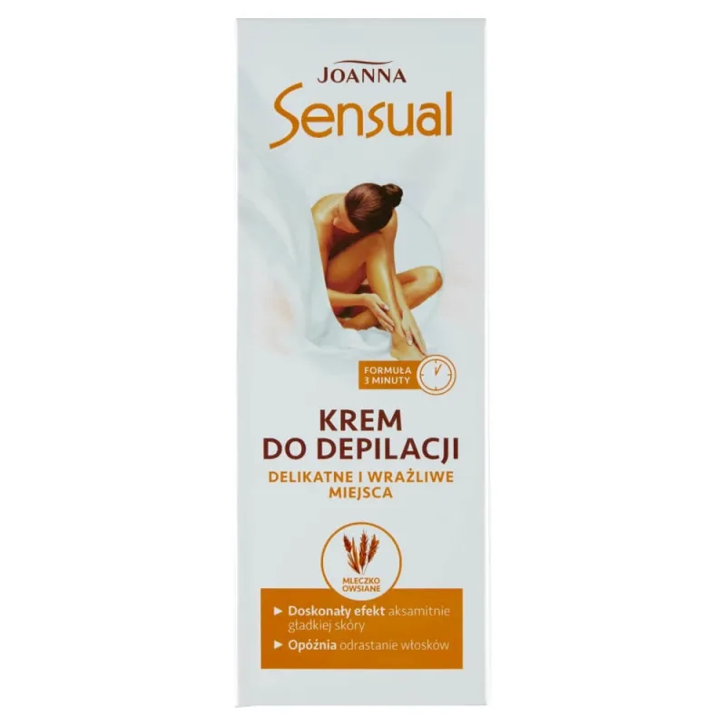 Joanna Sensual cremă de epilare pentru zone delicate și sensibile, 100 g — preț și oferte