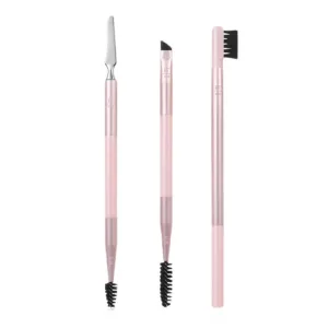 Set de pensule pentru stilizarea sprâncenelor Real Techniques, 3 bucăți