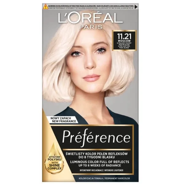L Oreal Paris Preference Culoare de păr 11.21 Moscova — preț și oferte