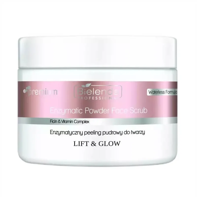 Bielenda Professional Lift amp; Glow Exfoliant enzimatic cu pulbere pentru față, 100 g — preț și oferte