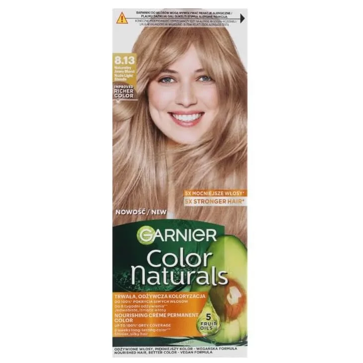 Garnier Color Naturals Nourishing Hair Colour 8.13 Blond deschis natural — preț și oferte