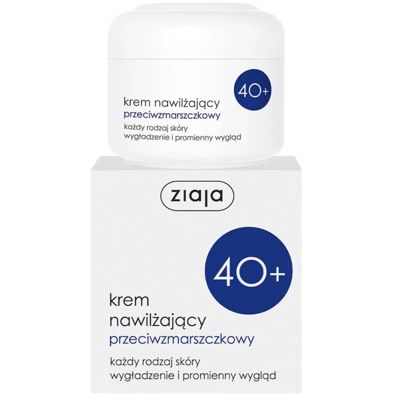 Ziaja 40+ Cremă hidratantă antirid, 50 ml — preț și oferte