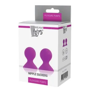 Dream Toys Pompe de plăcere sugătoare de sfârcuri roz, 2 bucăți