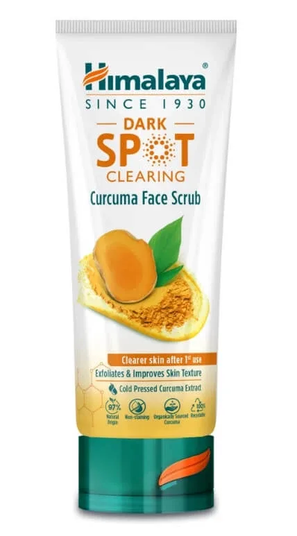 Himalaya Exfoliant de față cu Curcuma pentru curățarea petelor întunecate, 75 ml — preț și oferte