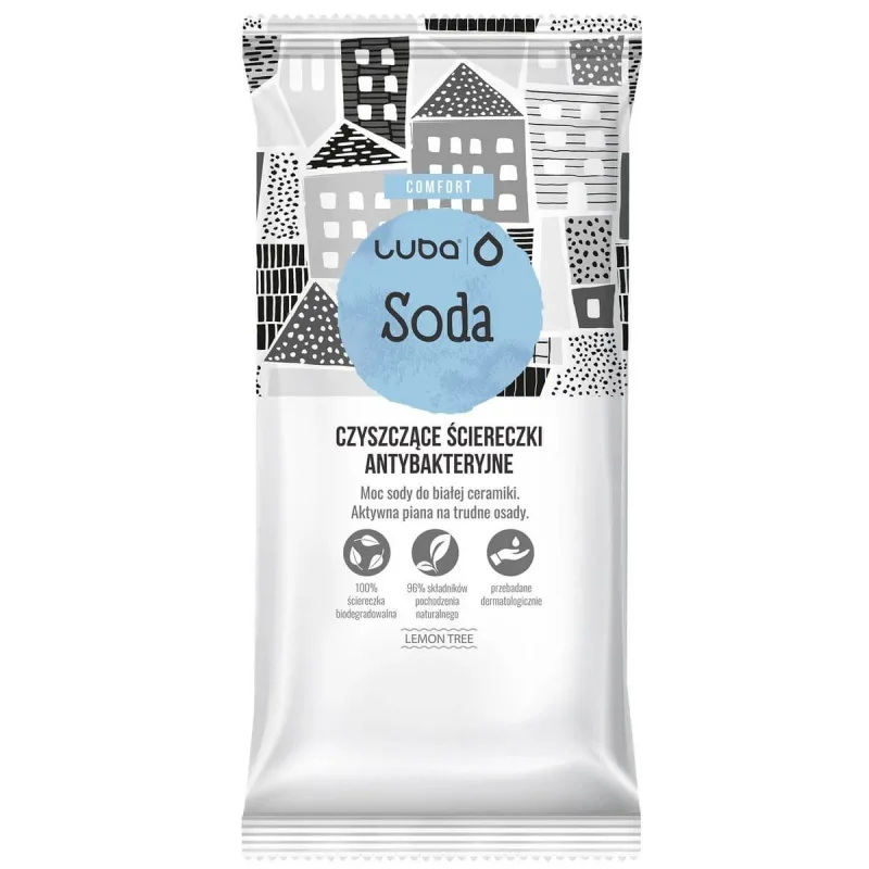 Șervețele de curățare antibacteriene Luba Comfort Soda, 24 bucăți — preț și oferte