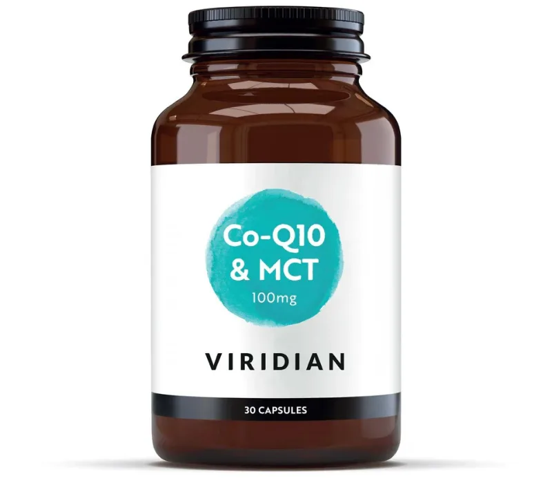 Co-Q10 & MCT 100mg – 60 capsule, Viridian — preț și oferte