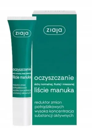 Ziaja Cleansing, Gel, reducător de leziuni acneice, 15ml