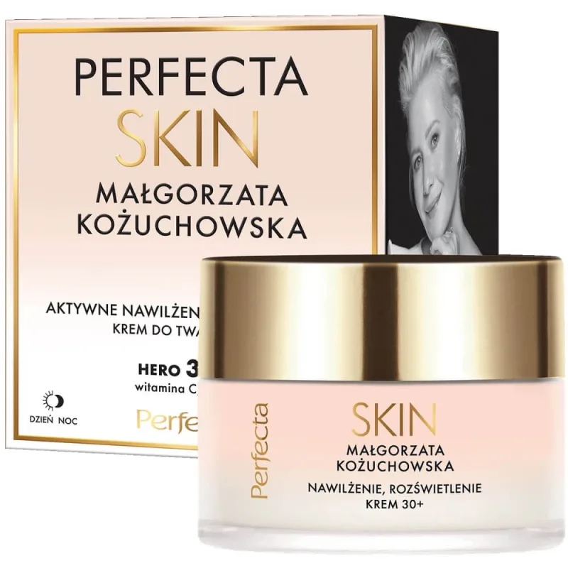 Perfecta Skin Malgorzata Kozuchowska Cremă hidratantă și iluminatoare de zi și de noapte 30+, 50 ml — preț și oferte