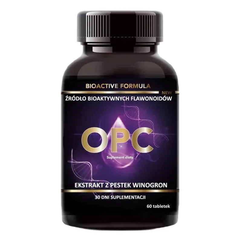 Intenson OPC 95% extract de semințe de struguri, 60 comprimate — preț și oferte