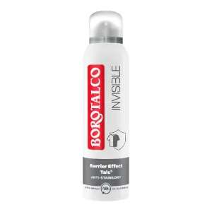 Deodorant spray antiperspirant Invisible Dry, 150 ml, Borotalco