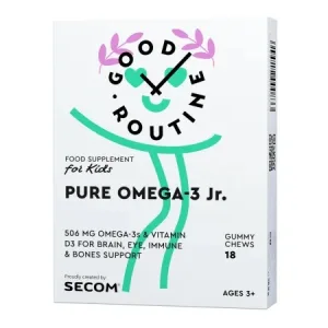 Good Routine Pure Omega-3 Junior, 18 jeleuri, Secom