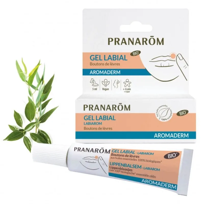 Pranarôm Aromaderm Labial Gel Labiarom Lip Cosuri 5ml — preț și oferte