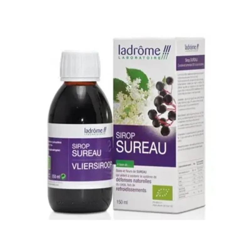 Ladrôme Organic Elderberry Sirop Natural Defences 150 ml — preț și oferte