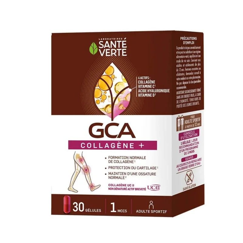 Sante Verte GCA Colagen+ 30 Gelule — preț și oferte