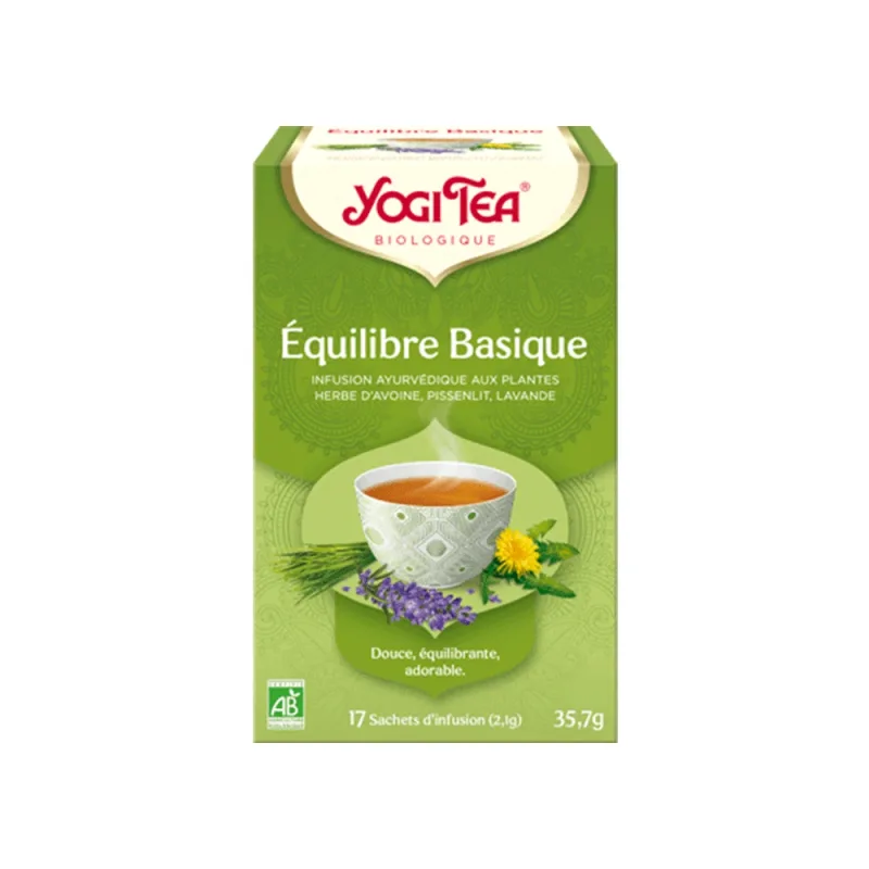 Yogi Tea Equilibre Basique Organic 17 pliculețe — preț și oferte