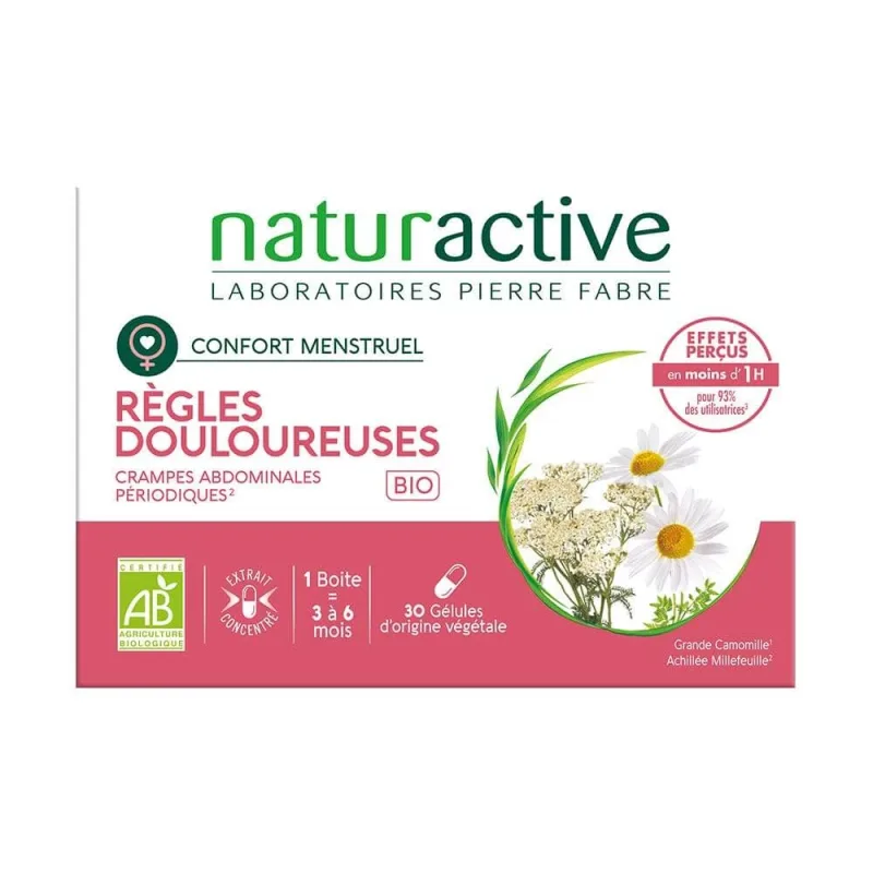 Naturactive Organic Durere Perioade 30 capsule — preț și oferte