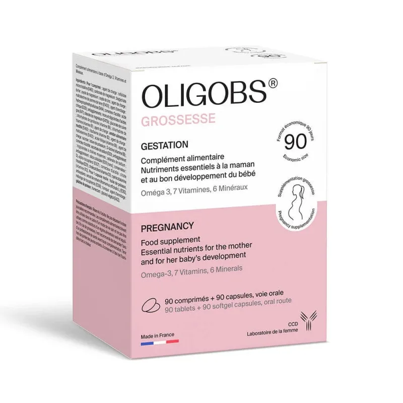 Ccd Oligobs Sarcina 90 Capsule + 90 Tablete Laboratoire Ccd — preț și oferte