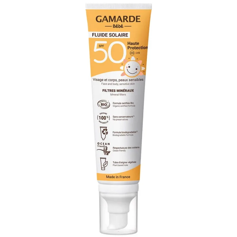Gamarde Lait Solaire Bebe Spf50 Sans Filtre Chimique 100ml — preț și oferte