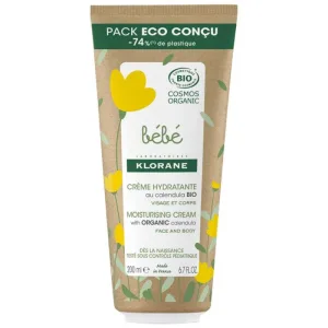 Klorane Newborn Hydrating Cream Marigold Bio Piele normală și uscată 200ml
