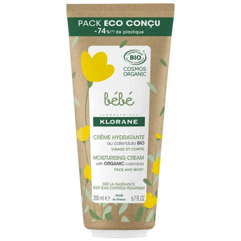 Klorane Newborn Hydrating Cream Marigold Bio Piele normală și uscată 200ml — preț și oferte