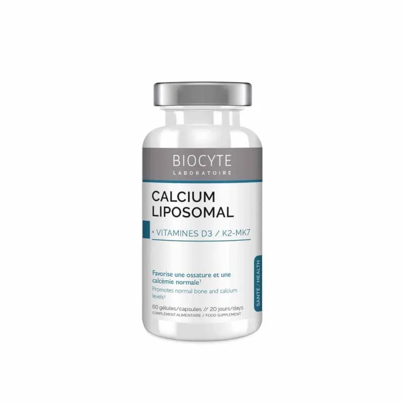 Biocyte Health Calciu lipozomal D3 K2-K7 60 capsule — preț și oferte