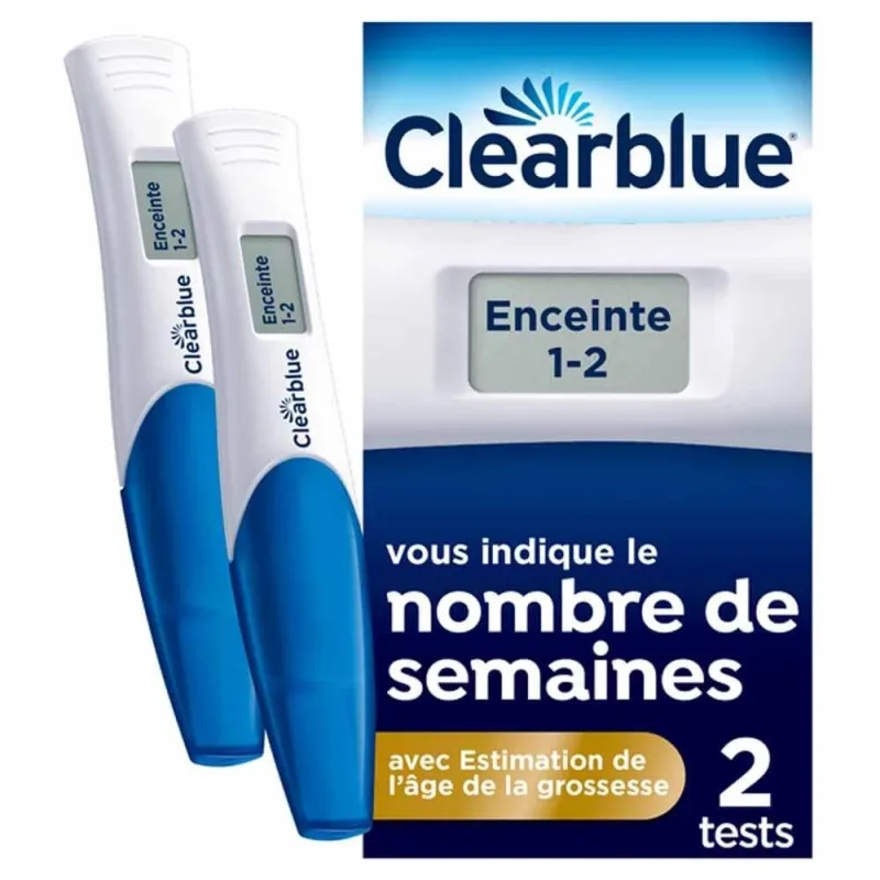 Clearblue Test de sarcină digital cu estimator de vârstă în timpul sarcinii, 2 teste, P&G Health France — preț și oferte