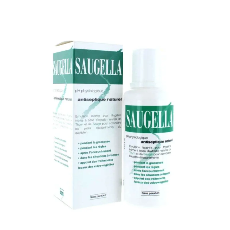 Saugella Natural Antiseptic Intimate Cleanser 250ml — preț și oferte