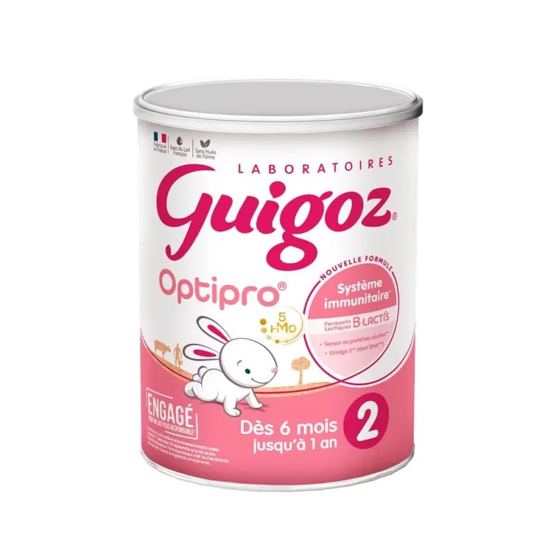 Guigoz Optipro Follow-on lapte praf 6-12 luni 800g — preț și oferte