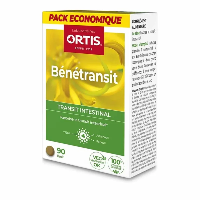 Ortis Benetransit Transit Intestinal 90 comprimate — preț și oferte