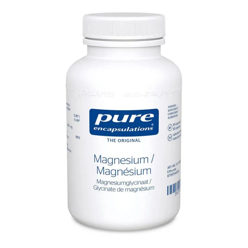 Magneziu (glicinat de magneziu), 90 capsule, Pure Encapsulations — preț și oferte