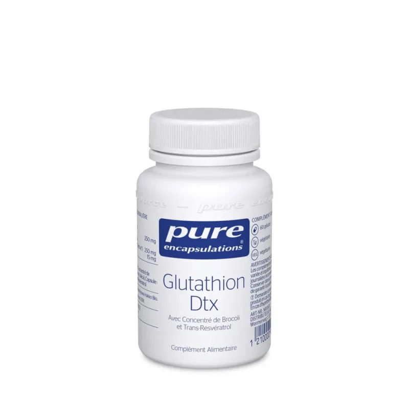 Pure Encapsulations Glutation Dtx 60 capsule — preț și oferte