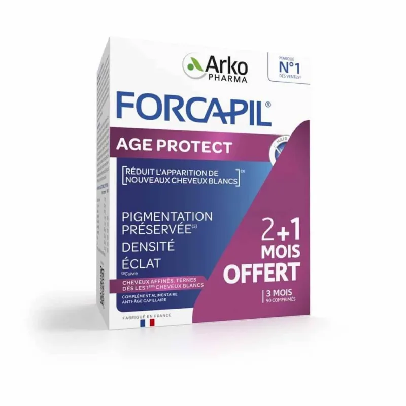 Forcapil Age Protect, 90 comprimate, Arkopharma — preț și oferte