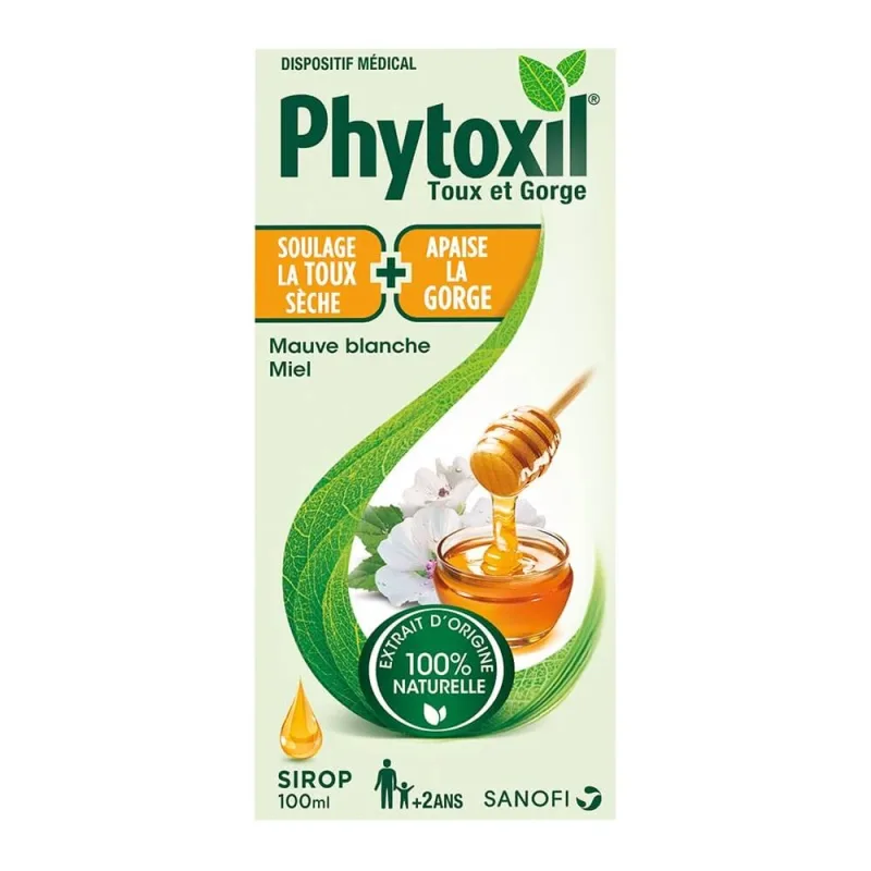 Phytoxil 2in1 Sirop pentru tuse și gât 100ml — preț și oferte