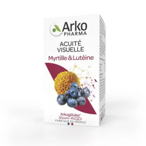 Arkopharma Arkocapsule Supliment alimentar afine și luteină 45 Capsule
