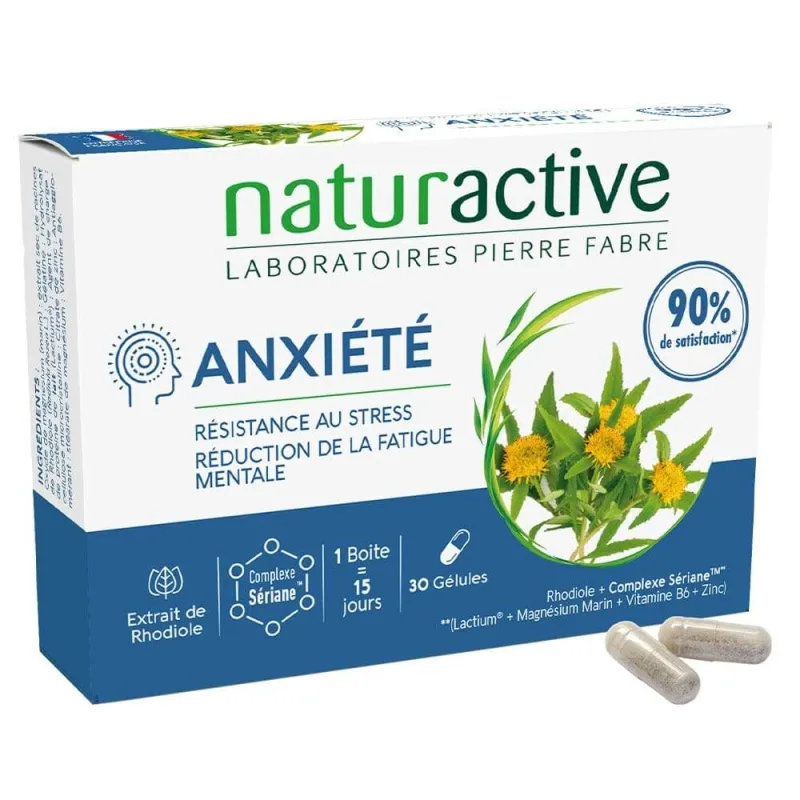 Naturactive Anxietate 30 capsule — preț și oferte